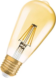 Spuldze Osram LED, ST64, dzeltena, E27, 4 W, 380 lm