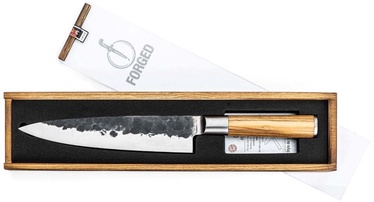 Кухонный нож Style De Vie Olive Forged Chef, универсальный, дерево/японская сталь