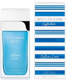 Tualettvesi Dolce & Gabbana Light Blue Italian Love, 100 ml