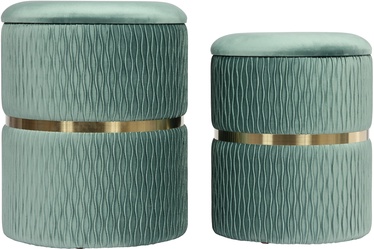 Pufs Kayoom Instyle Milas 100-IN, piparmētra, 36 cm x 36 cm x 44 cm