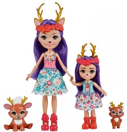 Кукла Mattel Enchantimals Danessa Deer & Sprini HCF80, 25 см