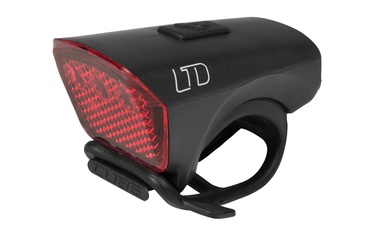 Велосипедный фонарь Cube LTD LAMR199, пластик/пластилин, черный/красный