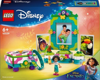 Konstruktorius LEGO® ǀ Disney Encanto Mirabelės nuotraukų rėmelis ir papuošalų dėžutė 43239