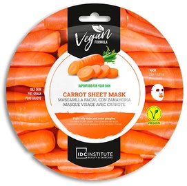 Sejas maska sievietēm IDC Institute Vegan Formula Carrot, 23 ml