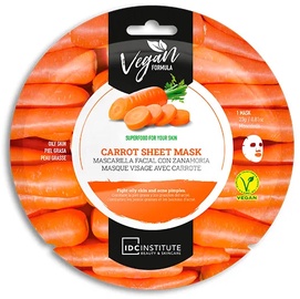 Sejas maska IDC Institute Vegan Formula Carrot, 23 ml, sievietēm