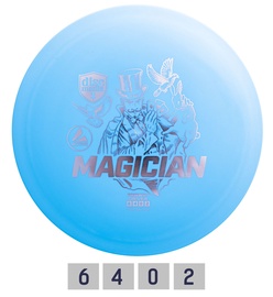 Летающая тарелка Discmania Magician Fairway, синий, 0.165 - 0.170 кг