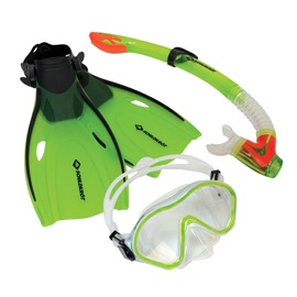 Snorkelēšanas komplekts Schildkrot Bermuda 940001, zaļa