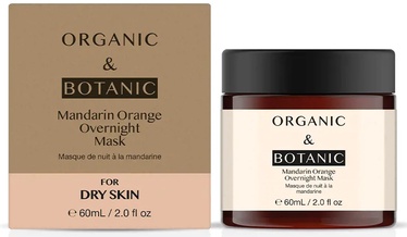 Sejas maska sievietēm Organic & Botanic Mandarin Orange, 60 ml