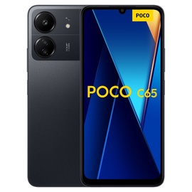 Mobilusis telefonas Poco C65, juodas, 6GB/128GB