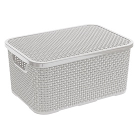 Hoiukorv, esemete hoidmiseks Branq Rattan, 10 l, hall, 28.8 x 16.2 x 16.2 cm