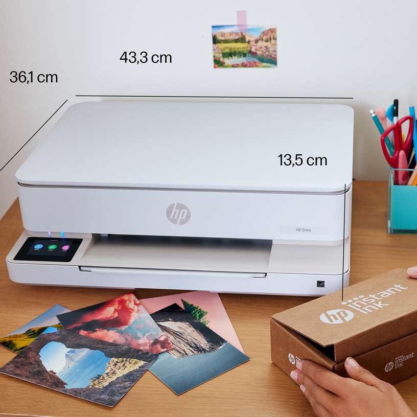 Multifunktsionaalne printer HP 6120E, tindiprinter, värviline