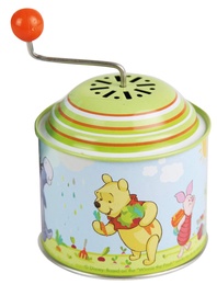 Muzikālā kaste Lena Winnie The Pooh, daudzkrāsaina