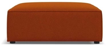 Pufs Micadoni Home Jodie Structured Fabric, oranža, 102 cm x 80 cm x 40 cm