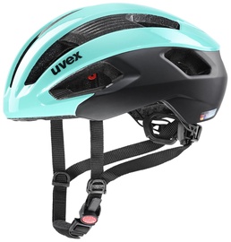 Шлемы велосипедиста универсальный Uvex Rise CC, синий/черный, 52-56 см