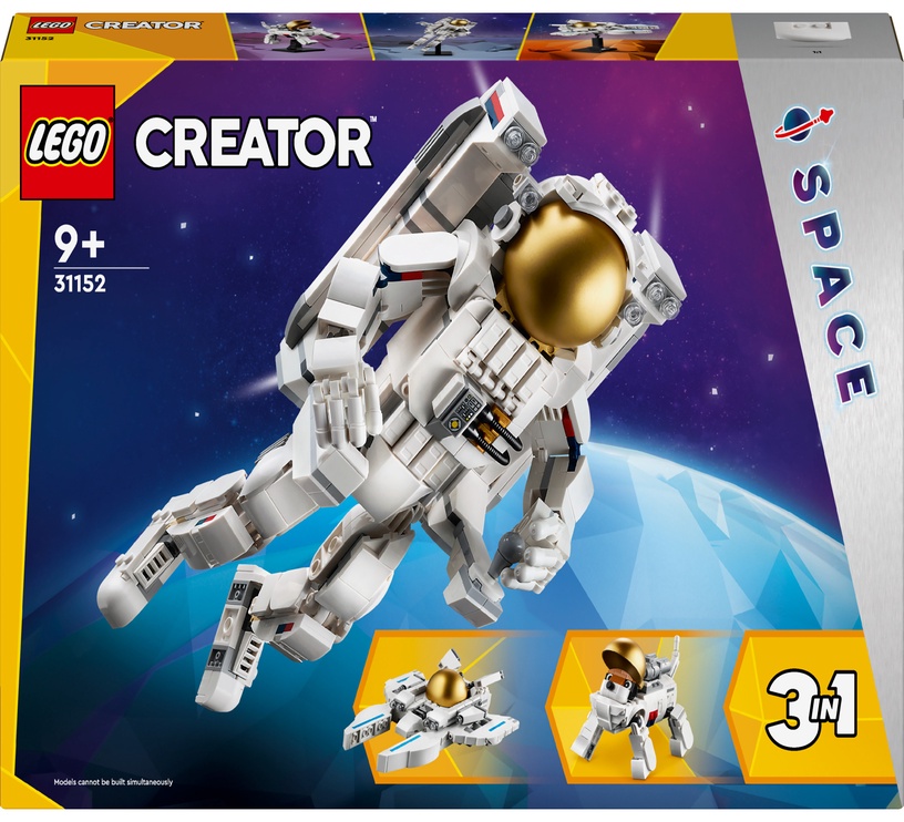 Konstruktorius LEGO® Creator Astronautas kosmose dovanos nuotrauka