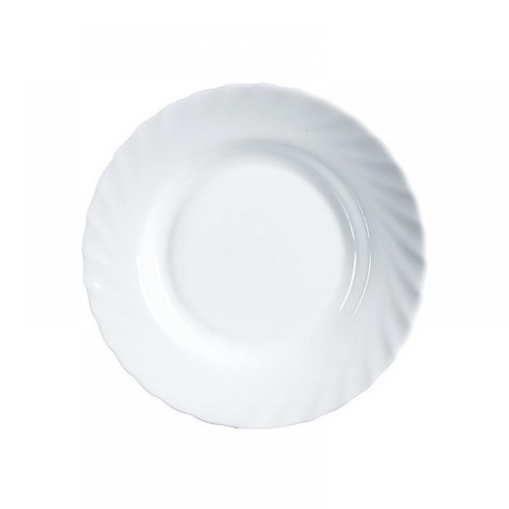 Тарелка Luminarc Trianon H4123, белый, 22 см