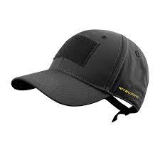 Cepure Nitecore NDH10 Combat Cap, melna, 60 - 64 cm