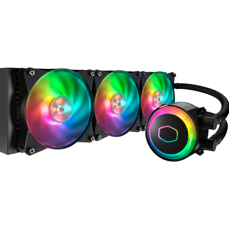 Водный охладитель для процессора Cooler Master MasterLiquid ML360R RGB MLX-D36M-A20PC-R1, 139 мм x 275 мм