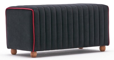 Пуф Hanah Home Mabel Puf, черный, 80 см x 40 см x 40 см