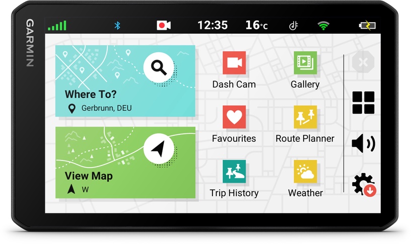 GPS navigācija Garmin DriveCam 76, EU, MT-D, GPS