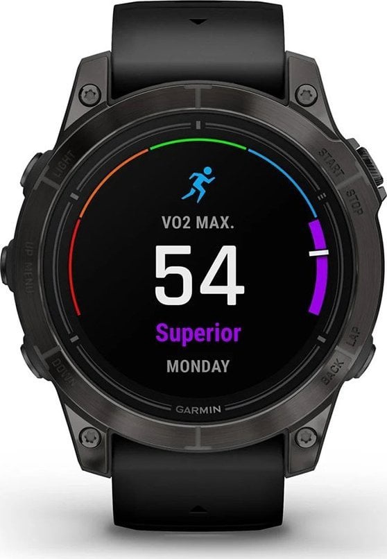 Умные часы Garmin Epix Pro Gen 2 Sapphire 47Mm 010-02803-11, карбоновый серый