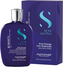 Šampoon Alfaparf Semi Di Lino Brunette Anti-Orange Low, 250 ml