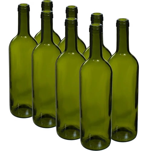 Бутылка Browin 631471, 0.75 л, зеленый, 8 шт.