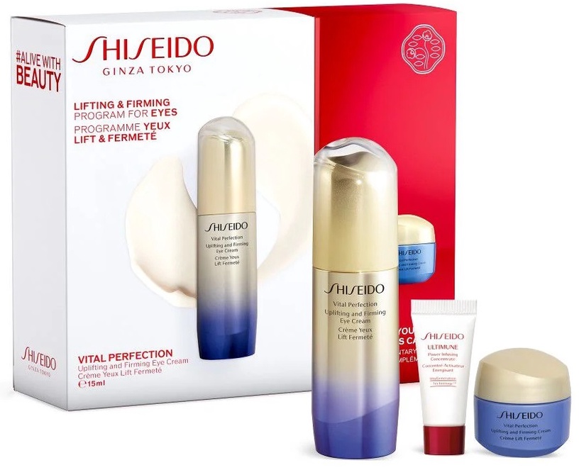 Sejas kopšanas līdzekļu komplekts sievietēm Shiseido Vital Perfection, 35 ml, sievietēm