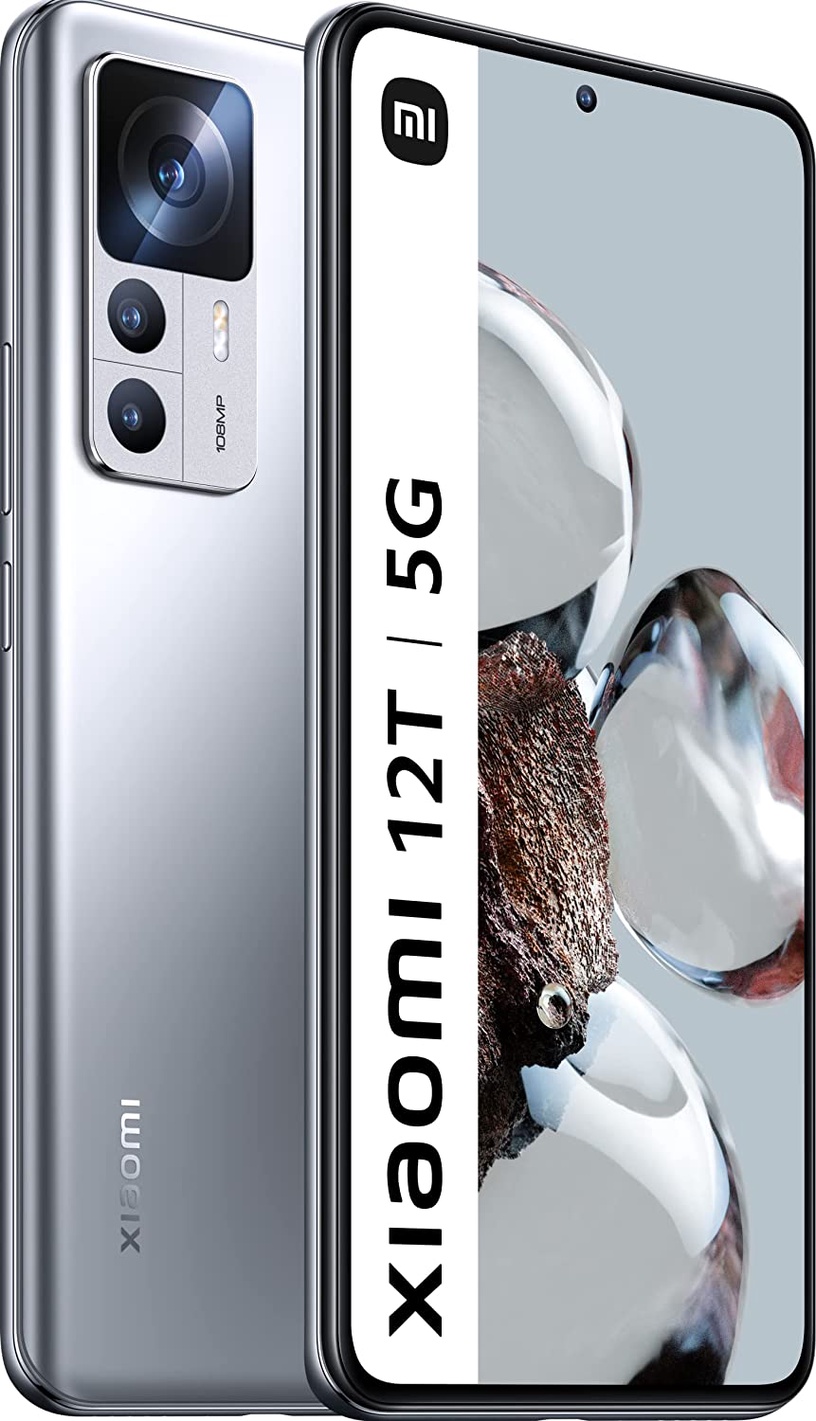 Мобильный телефон Xiaomi 12T, 256 GB, серебристый