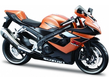 Žaislinis motociklas Maisto Suzuki GSX-R1000 68280, oranžinė