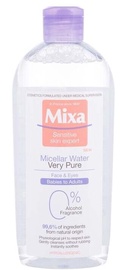 Micelārais ūdens sievietēm Mixa Sensitive Skin Expert, 400 ml