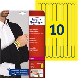 Värviline paber Avery Zweckform L4001-10, A4, 10 tk