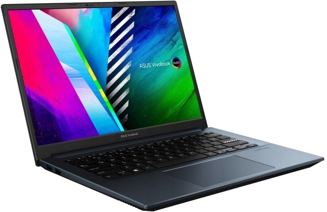 Portatīvais dators Asus Vivobook S14 OLED M3401QC-KM043W, AMD Ryzen 7 5800H, 16 GB, 512 GB, 14 ", Nvidia GeForce RTX 3050, zila