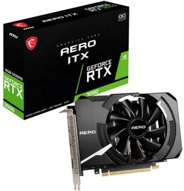 Видеокарта MSI GeForce RTX 3050 Aero ITX 8G OC V809-4041R, 8 ГБ, GDDR6