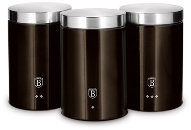 Контейнер для сыпучих продуктов Berlinger Haus Metallic Line Shiny Black Edition BH-6828