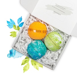 Бомбы для ванны Organique Fragrant Trio, 3 шт.
