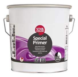 Грунт алкидный Vivacolor Special Primer, белый, 3 л