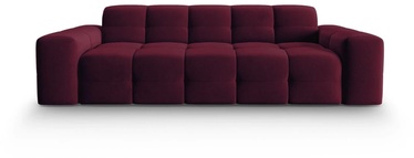 Dīvāns Micadoni Home Kendal Velvet 3 Seats, violeta, 222 x 103 cm x 79 cm