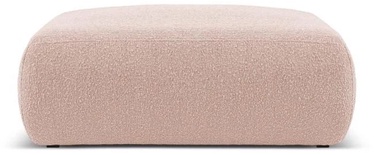 Пуф Micadoni Home Molino Boucle, светло-розовый, 100 см x 100 см x 36 см