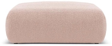 Пуф Micadoni Home Molino Boucle, светло-розовый, 100 см x 100 см x 36 см