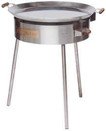 Grila paeljas komplekts GrillSymbol Pro-720 Inox, 72 cm x 72 cm