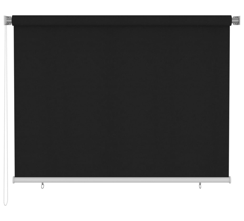 Veltņu aizkari VLX Outdoor, melna, 1800 mm x 1400 mm