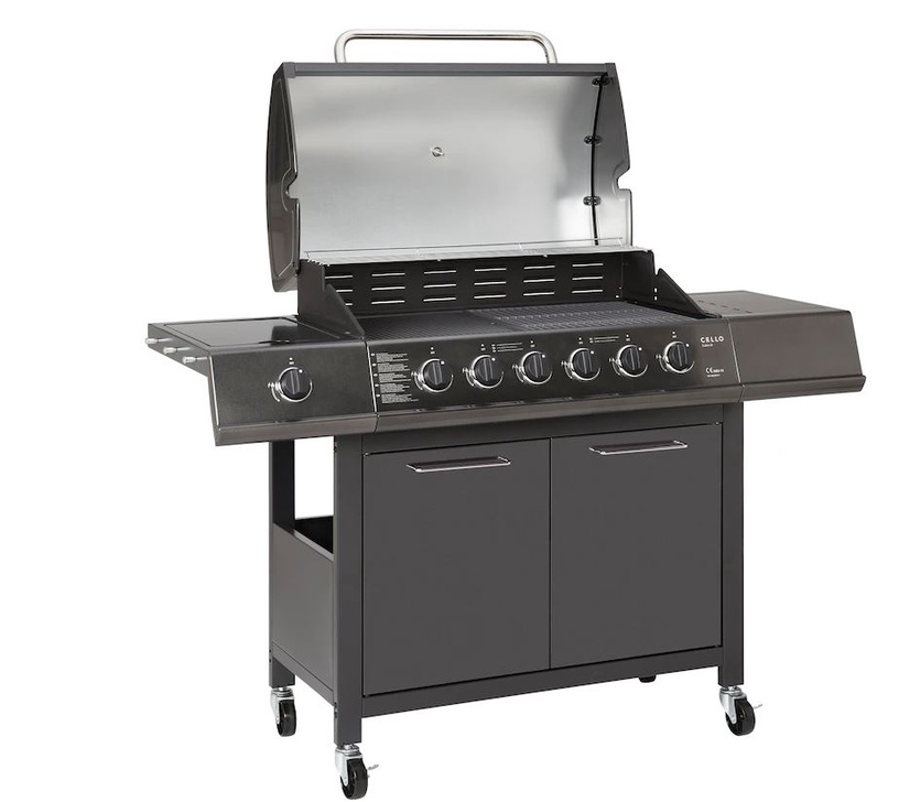 Gaasigrill Cello Cabin, 6 l, 150 cm x 55 cm