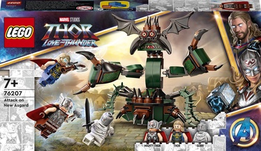 Konstruktor LEGO® Marvel Uue Asgardi rünnak 76207, 159 tk.