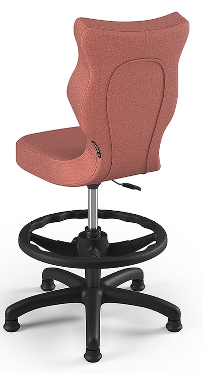 Bērnu krēsls Petit Black MT08 Size 4 HC+F, melna/rozā, 550 mm x 820 - 950 mm