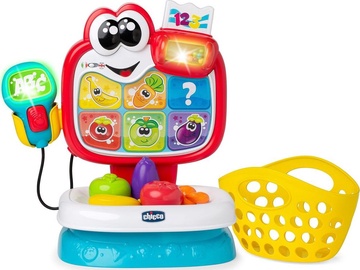 Veikala rotaļlietas, kases aparāts Chicco Baby Market 347453, daudzkrāsaina