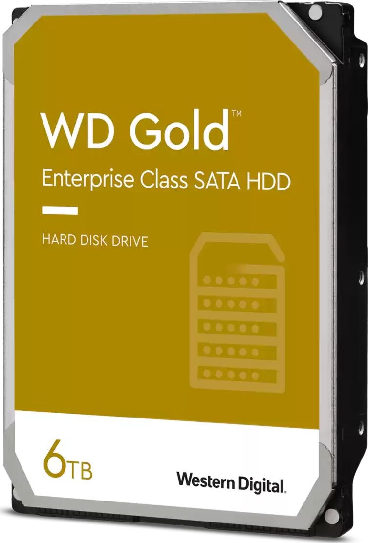 Жесткийдисксервера(HDD)WesternDigitalGoldEnterpriseWD6003FRYZ,256МБ,3.5",6TB