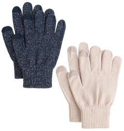 Набор перчаток, для девочек Cool Club 7450763, розовый/темно-синий, 116/134