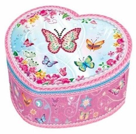 Музыкальная коробка Pulio Heart Butterflies