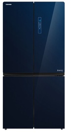 Холодильник четырехдверный Toshiba GR-RF840WE-PGS